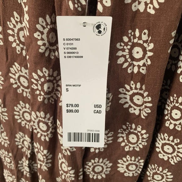 Urban Outfitters Ecote Sleeveless Jumpsuit Size Small Wide Leg NWT *Small Flaw*‎ - Picture 4 of 16